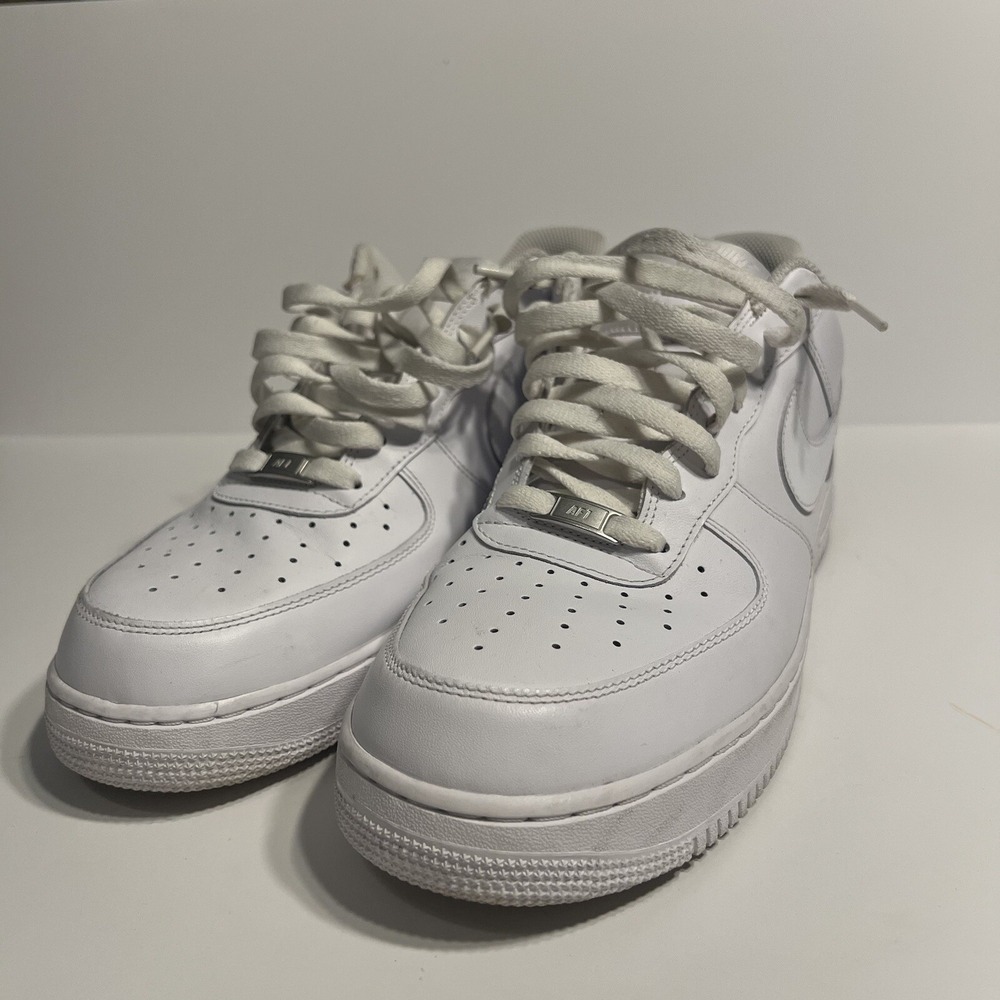 Nike Air Force 1 '07 Low Men's Triple White CW2288-111 Size 14